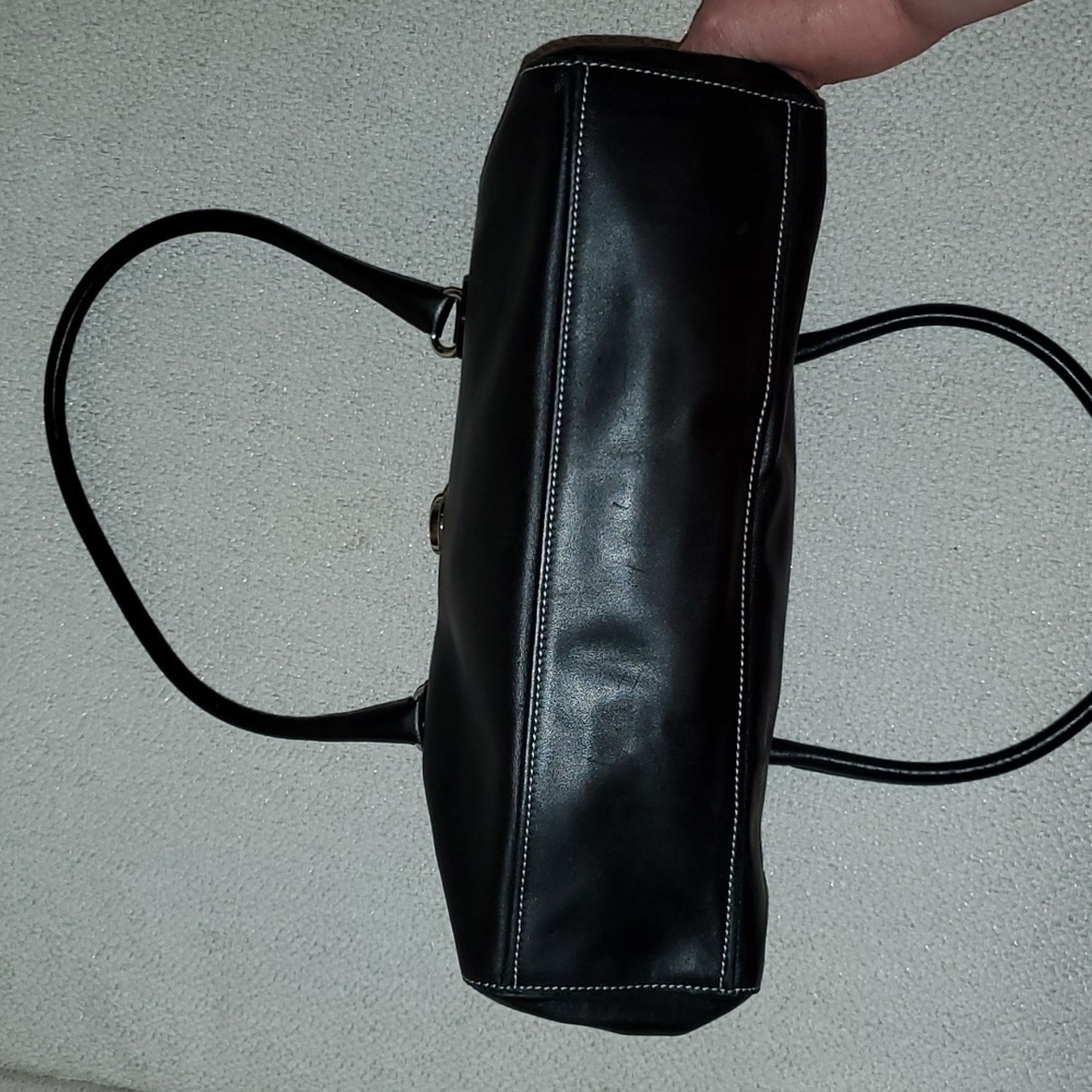 Prada Semitracolla Vitello Daino Nylon & Leather Shoulder Bag Purse - Picture 8 of 16